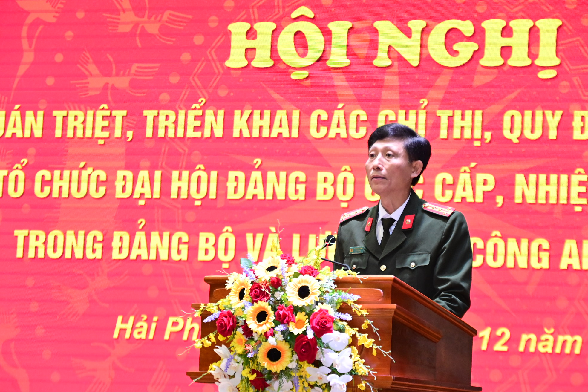 Đảng uỷ Công an thành phố: Quán triệt, triển khai các chỉ thị, quy định, hướng dẫn về Đại hội Đảng bộ các cấp, nhiệm kỳ 2025-2030